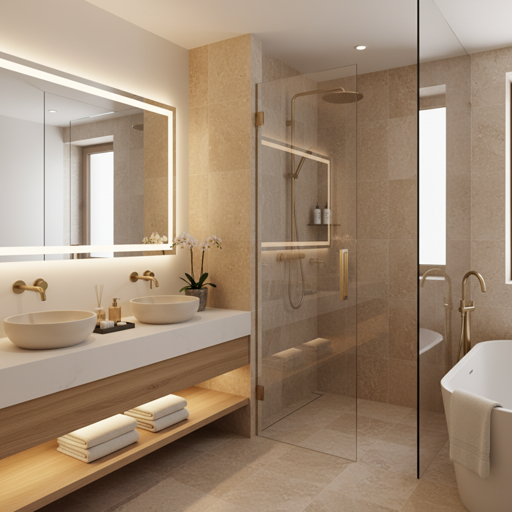 Rénovation salle de bain hôtel